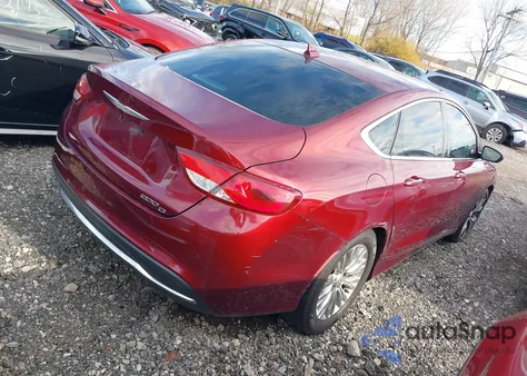2015 Chrysler 200 C из США, поврежденный, VIN 1C3CCCCB3FN520731